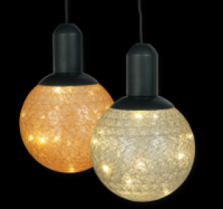 Penny  LED-Raffiakugel-Leuchte