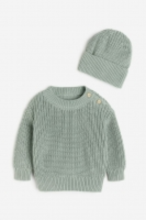 HM  2-teiliges Set aus Baumwollstrick