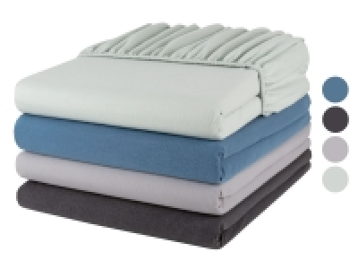 Lidl Livarno Home LIVARNO home Feinbiber Spannbettlaken, 140-160 x 200 cm