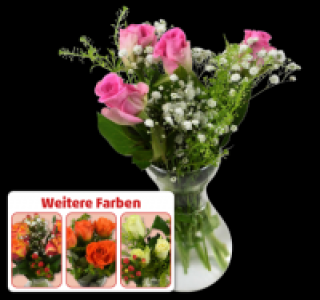 Rosen in Glasvase 4.44 €