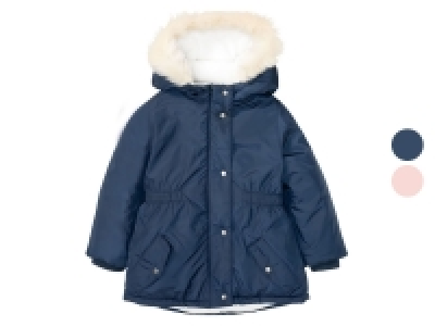 Lidl Lupilu® lupilu® Kleinkinder Mädchen Winterjacke mit Fleece gefüttert