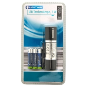 LIGHTWAY LED-Taschenlampe 3.99 €