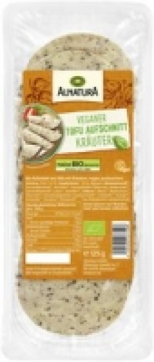Veganer Tofu-Aufschnitt Kräuter (gekühlt) 2.99 €
