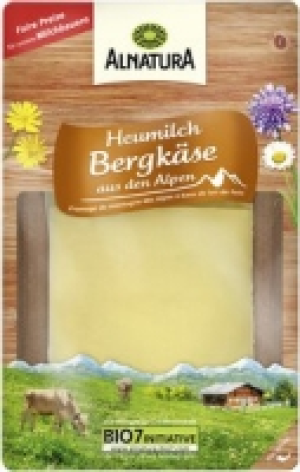 Heumilch-Bergkäse in Scheiben 2.19 €