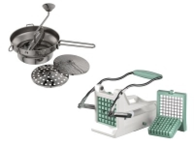 ERNESTO® Passiermühle / Pommesschneider, mit verschiedenen Einsätzen 11.99 €