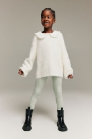 HM  2er-Pack Leggings aus Rippstrick