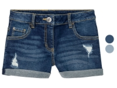 Lidl Pepperts!® pepperts!® Mädchen Jeansshorts, in angesagtem Destroyed-Effekt