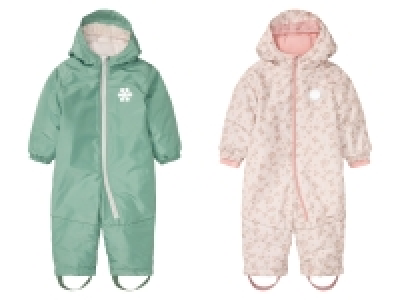 Lidl Lupilu&reg; lupilu&reg; Baby Kleinkinder M&auml;dchen Schneeoverall, gef&uuml;ttert