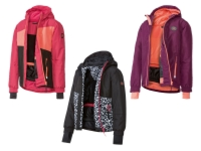 CRIVIT Mädchen Skijacke, mit reflektierenden Details 19.99 €