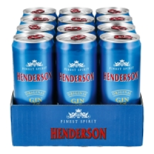 Henderson Gin Tonic 10,0 % vol 0,33 Liter Dose, 12er Pack 16.99 €