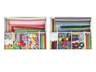 LENA Kinder Bastelkoffer »Jumbo«, 800 Teile