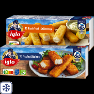 Iglo Fisch- oder Backfischstäbchen 2.99 €