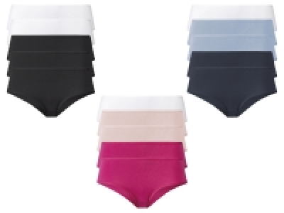 esmara® Damen Hipster, 5 Stück, mit hohem Baumwollanteil 4.49 €