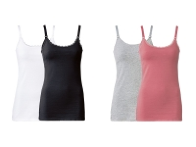 esmara® Damen Still-Tops, 2 Stück, mit hohem Bio-Baumwollanteil 12.99 €