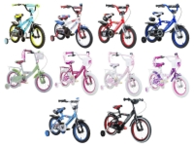 Lidl Hi5 Hi5 Kinderfahrrad mit Stützrädern, 14 Zoll