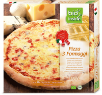Ebl Naturkost  bio inside Holzofen-Pizza 3-Formaggi