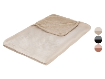 Lidl Livarno Home LIVARNO home Teddyfleece Kuscheldecke, 150 x 200 cm