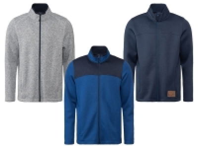 LIVERGY® Herren Strickfleecejacke mit Stehkragen 9.99 €