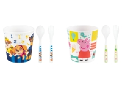 Lidl Koziol Koziol Easy Eater Becher- Besteckset, 2-teilig