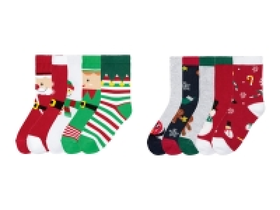 pepperts!® Kleinkider/Kinder Socken, 5 Paar, mit Weihnachtsmotiv