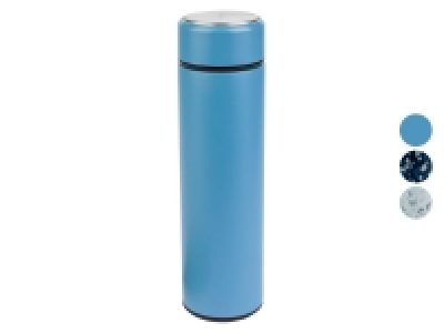 ERNESTO® Isolierflasche, mit Teesieb, 400 ml, aus Edelstahl