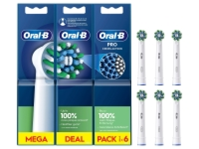 Oral-B Pro CrossAction Aufsteckbürsten, 6 Stück 17.79 €