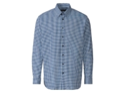 Nobel League Herren Businesshemd, Slim Fit, kariert/grün