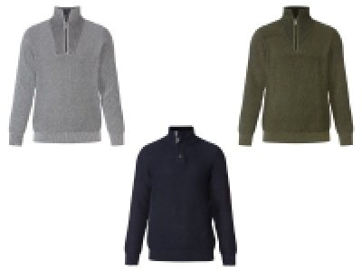 LIVERGY® Herren Stricktroyer, körpernah geschnitten