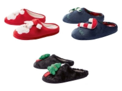 esmara® Damen Hausschuh mit weihnachtlichem Motiv