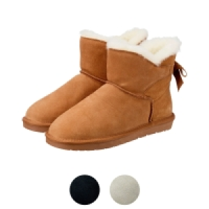 UP2FASHION Damen Lammfellboots