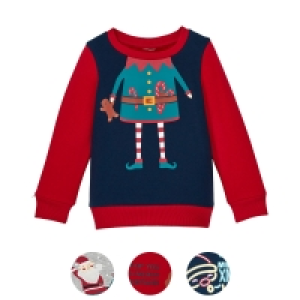 LILY & DAN Kinder Weihnachtssweatshirt
