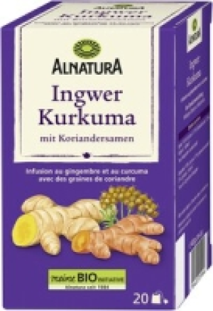 Ingwer-Kurkuma-Tee mit Koriandersamen 2.49&nbsp;&euro;