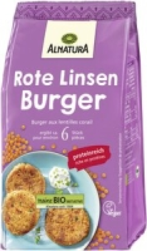 Rote-Linsen-Burger 2.49 €