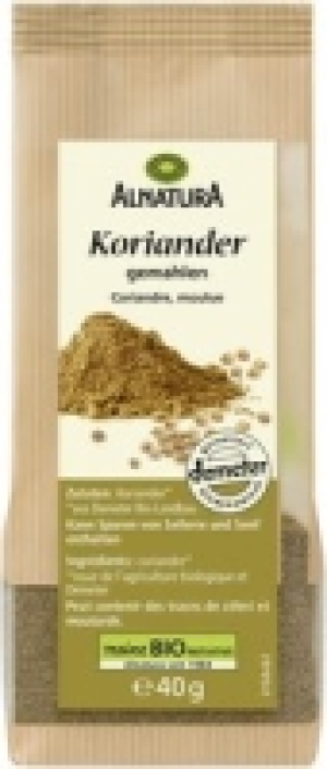 Koriander gemahlen 1.99&nbsp;&euro;