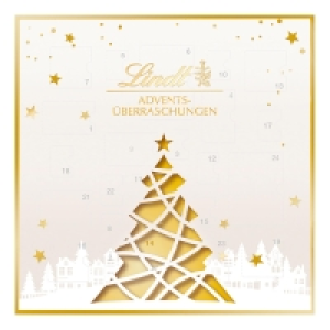 Netto  Lindt Advents - Überraschungskalender mit Gutschein, 196 g