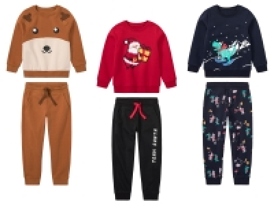 lupilu® Kleinkinder Sweatanzug, 2-tlg. mit Rundhalsausschnitt 9.99 €