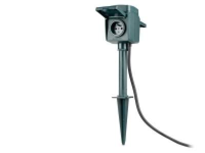 SILVERCREST® Gartenspieß mit 2 Steckdosen, ZigBee Smart Home