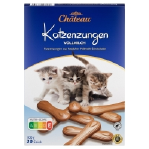 Aldi Süd  CHÂTEAU Katzenzungen 100 g