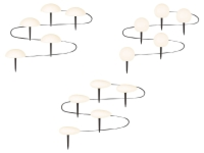 LIVARNO home LED Solar Bodenlichterkette, mit 5 LED-Leuchten