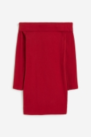 Geripptes Off-Shoulder-Kleid 14.99 €