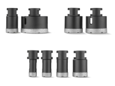 Lidl Parkside Performance® PARKSIDE PERFORMANCE® Diamant-Bohrkronen-Sets »PDBK 3 A1«