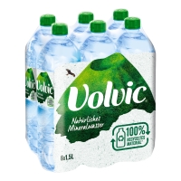 Netto  Volvic Naturelle Natürliches Mineralwasser 1,5 Liter, 6er Pack