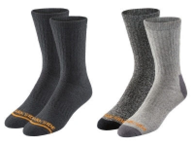 PARKSIDE® Herren Thermo-Arbeitssocken, 2 Paar, mit Dry-Cotton