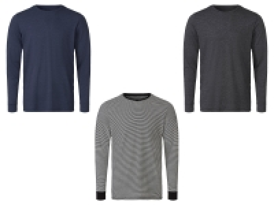 LIVERGY® Herren Thermo-Langarmshirt, mit Baumwolle