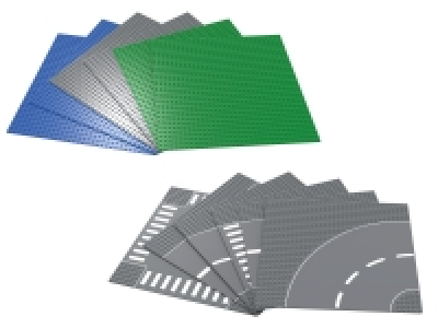 Lidl Playtive Clippys Playtive Clippys Bauplatten, 6er-Set