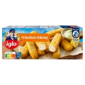 Aldi Süd  IGLO Backfisch-Stäbchen 364 g