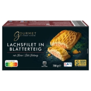 GOURMET FINEST CUISINE Lachsfilet in Blätterteig 700 g