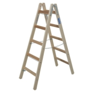 Bauhaus  Krause Stabilo Sprossen-Doppelleiter