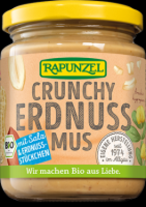 Ebl Naturkost  Rapunzel Erdnussmus Crunchy mit Salz