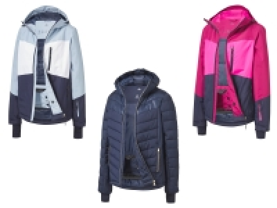 Lidl Crivit CRIVIT Damen Skijacke, wasserabweisendes Obermaterial